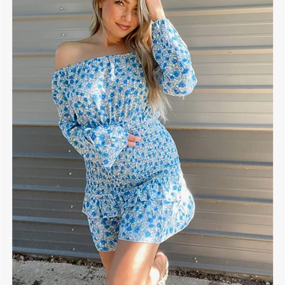 Long Sleeve Spring Summer Dress - Picture 4 of 5